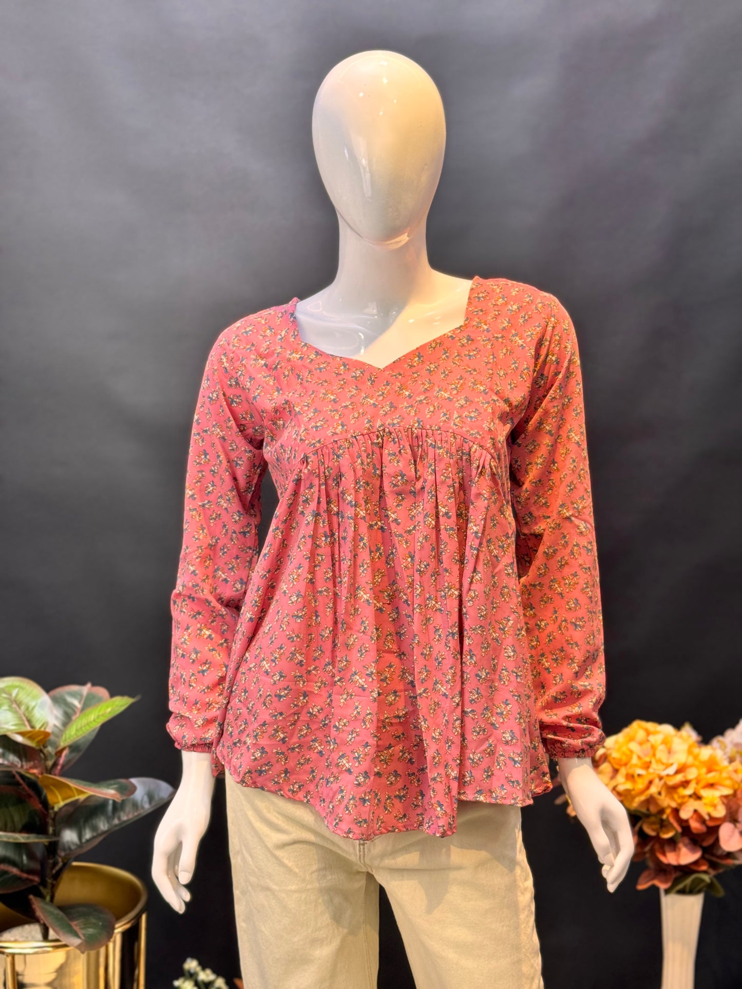 BUDGET Friendly Peplum Top