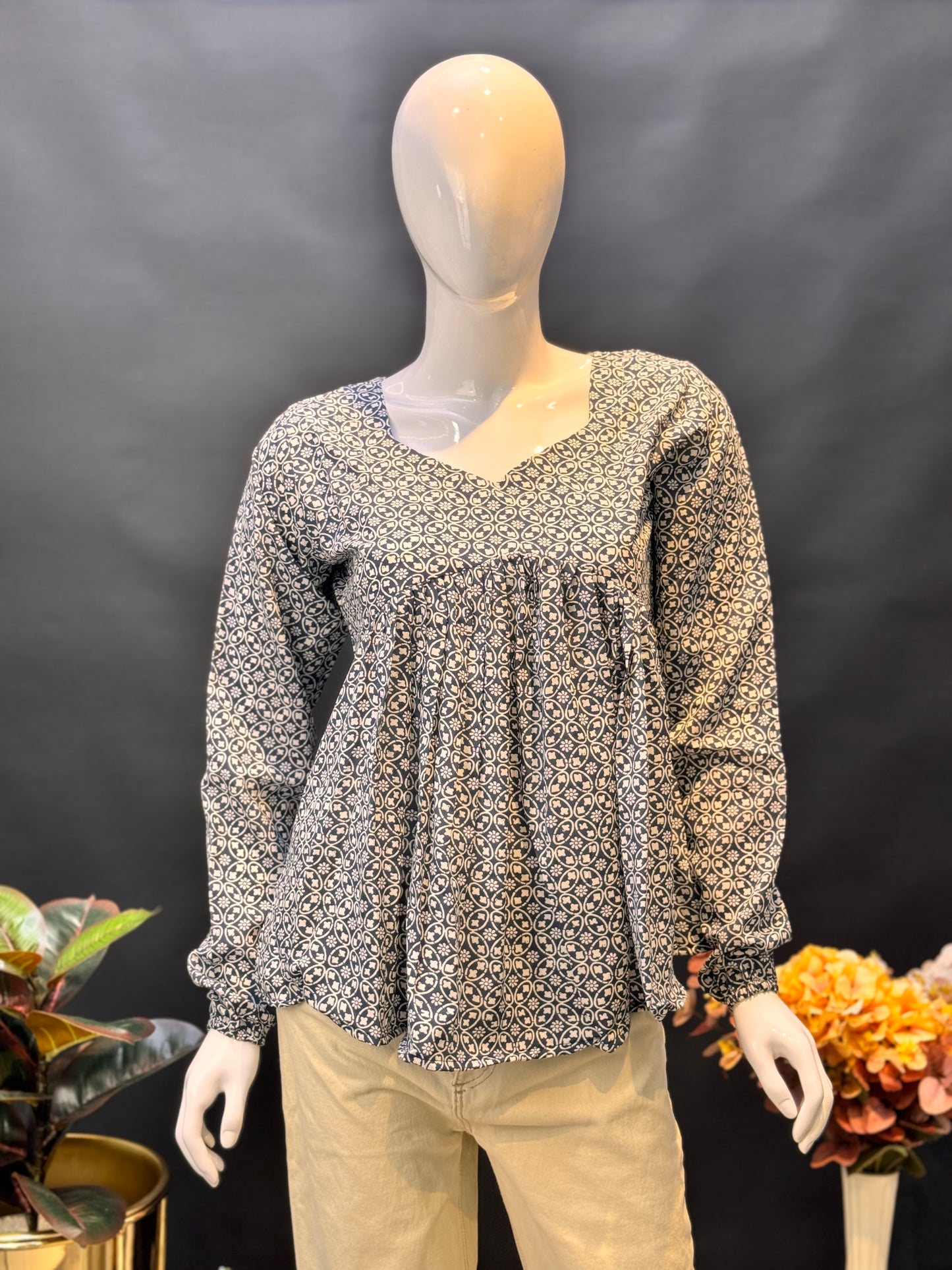 BUDGET Friendly Peplum Top