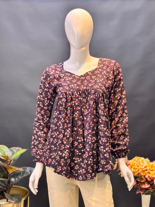 BUDGET Friendly Peplum Top